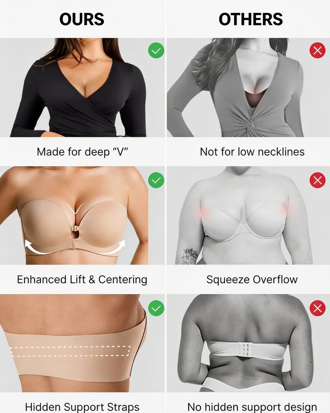 Cozié™ StayLift Strapless Bra
