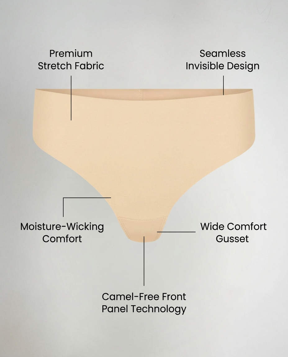 Cozié™ Camel-Free Thong